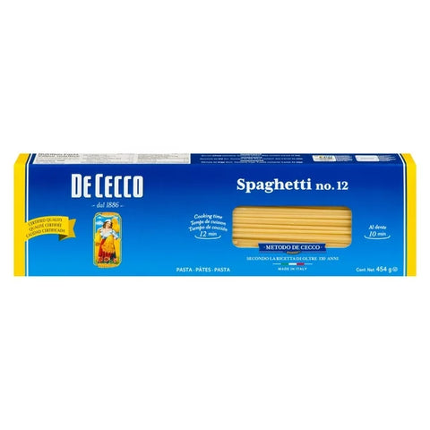 De Cecco Spaghetti Pasta 454g