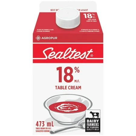 Sealtest 18% Table Cream 473ml