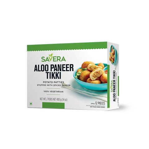 Savera Aloo Paneer Tikki 400g