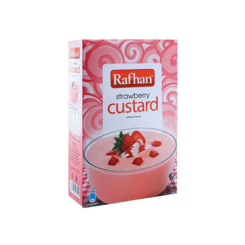 Rafhan Strawberry Custard 275g