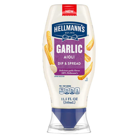 Hellmann's Garlic Aioli 340ml