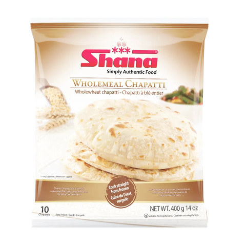 Shana Wholemeal Chapatti 10Pcs