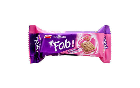 Parle Hide & Seek Fab Strawberry Biscuits 100g