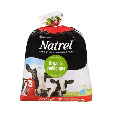 Natrel 3.8% Organic Fine-filtered Milk 4L