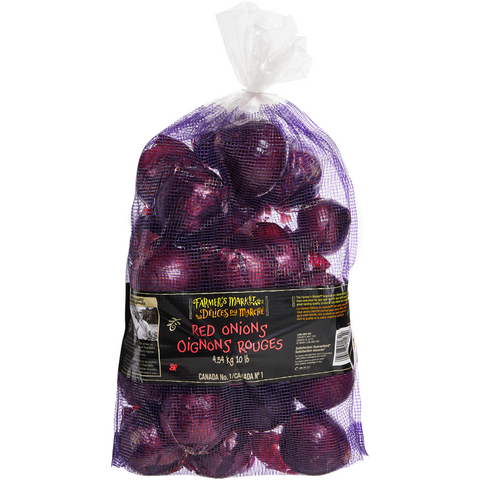 Red Onions 10lb Bag