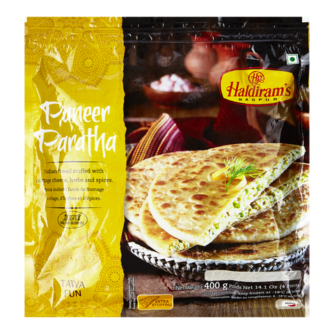 Haldiram's Paneer Paratha 4Pcs