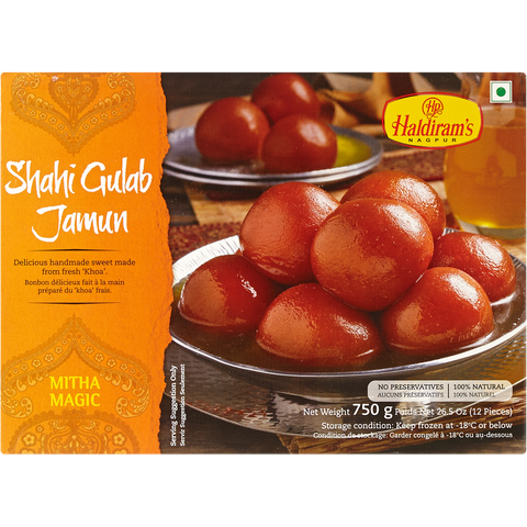 Haldiram's Shahi Gulab Jamun 750g