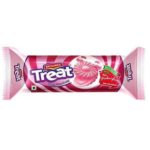 Britannia Strawberry Cream Treat 120g