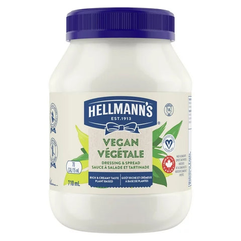 Hellmann's Vegan Mayonnaise 710 mL