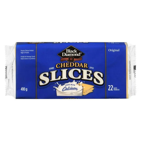 Black Diamond Cheese Slices, 22 Slices, 410 g