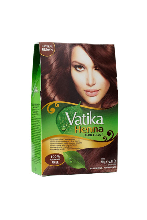 Vatika Henna Hair Color Natural Brown 60g