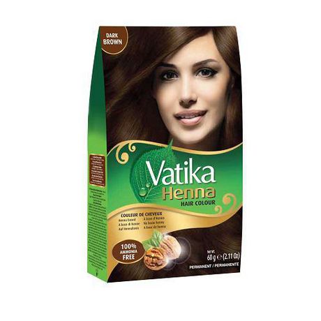 Vatika Henna Hair Color Dark Brown 60g