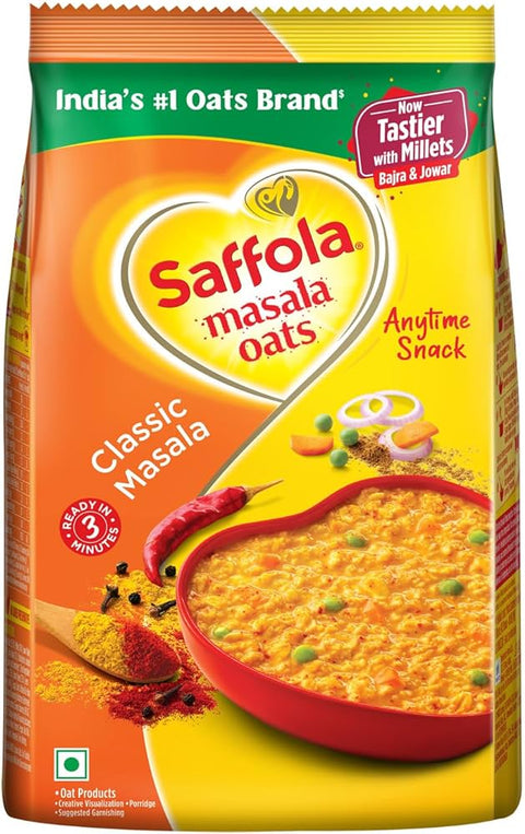 Saffola Masala Oats Classic Masala 500g