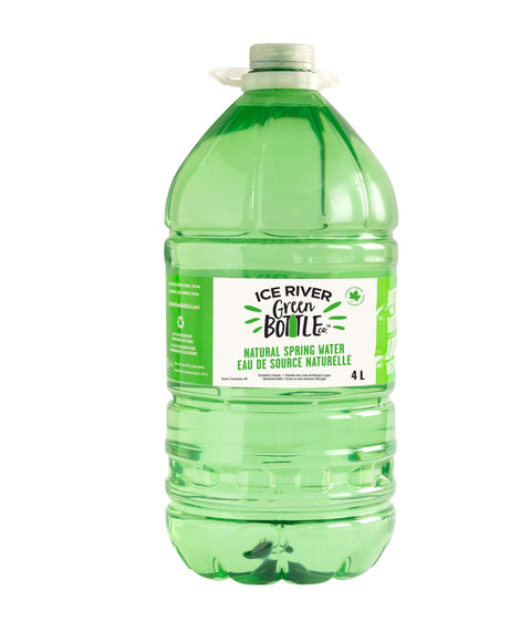 Ice River Green Bottle Natural Spring Water 4l