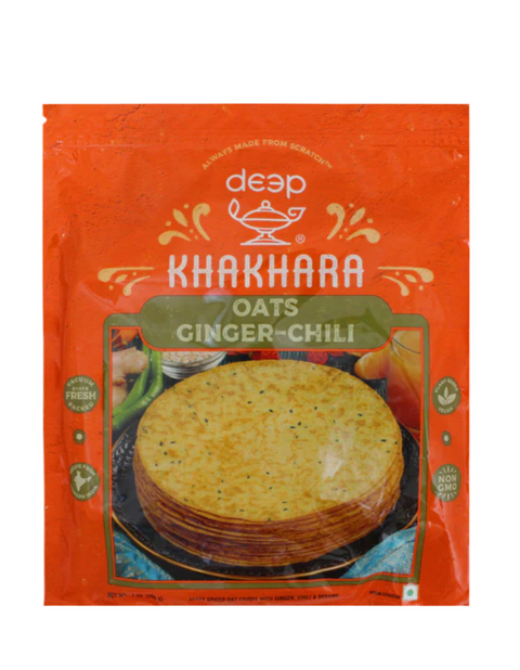 Deep Oats Ginger-Chili Khakhara