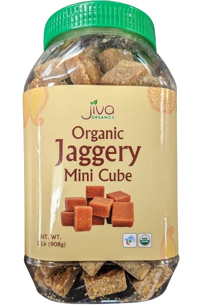 Jiva Organic Mini Jaggery Cubes 2lb