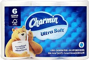 Charmin Ultra Soft 6 Jumbo Rolls