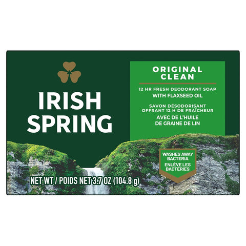 Irish Spring Original Deodorant Bar Soap 100g