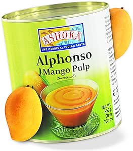 Ashoka Alphonso Mango Pulp 850g