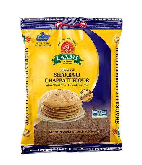 Laxmi Sharbati Chapti Flour 20lb