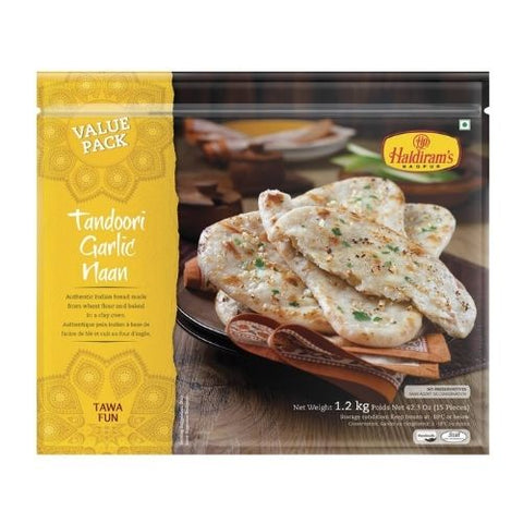 Haldiram's Garlic Naan 15ps