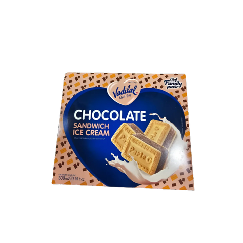 Vadilal Chocolate Sandwich Ice Cream 300ml