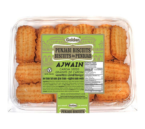 Golden Ajwain Punjabi Biscuits 680g