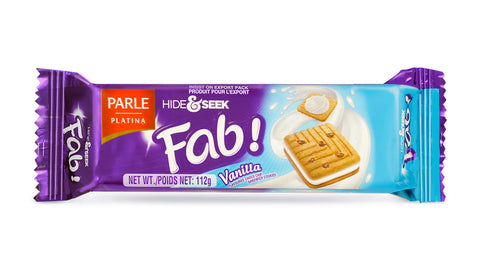 Parle Hide and Seek Fab Vanilla 112gm