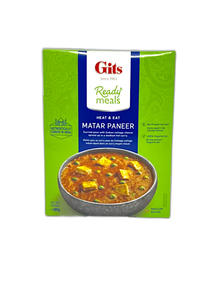 Gits Ready Meal Matar Paneer 285gm