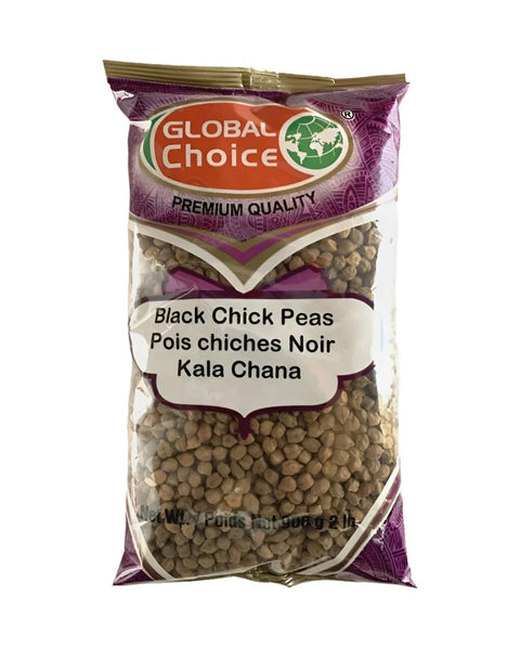 Global Choice Black Chick Peas(Kala Chana) 2lb