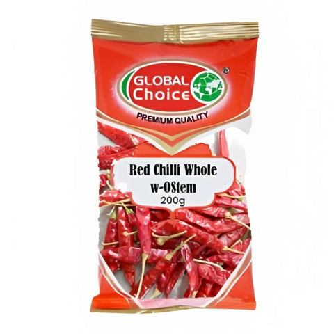 Global Choice Red Chili Whole 100g