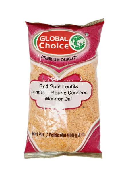 Global Choice Red Lentil(Masoor Dal) 2lb