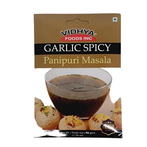 Vidhya Garlic Spicy Pani Puri Masala 50g