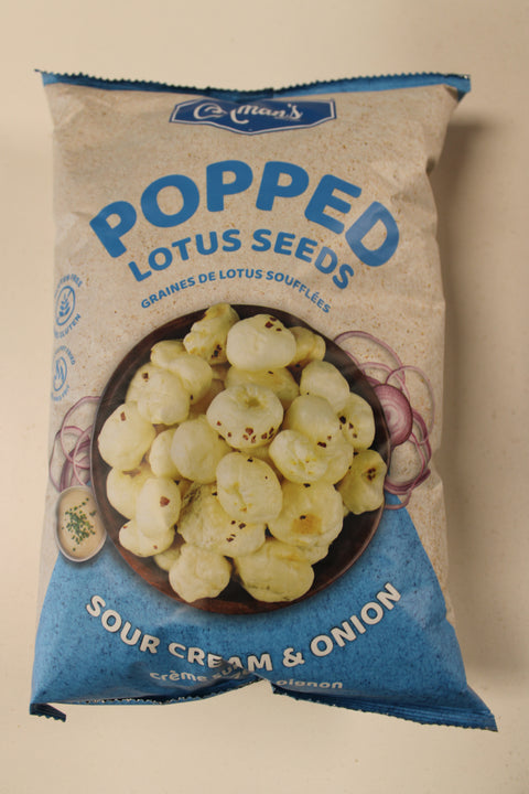 Aman's Popped Lotus Seeds Sour Cream & Onion 70G