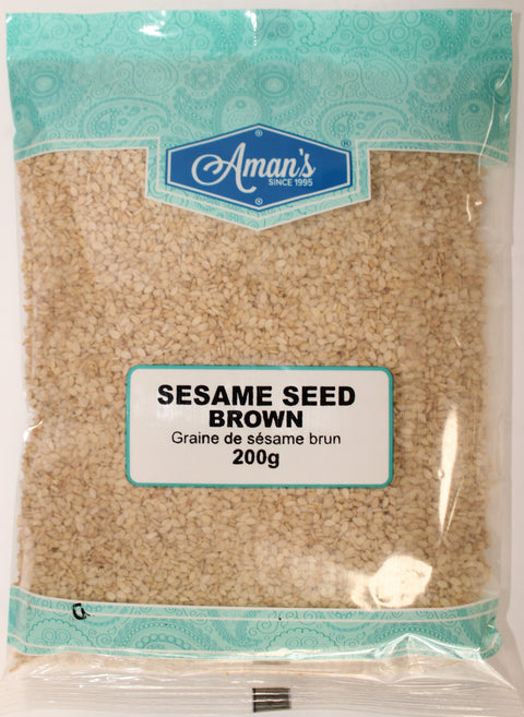 Aman's Sesame Seed Brown 200G