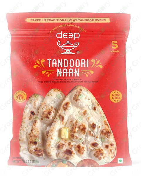 Deep Tandoori Naan 5 Pieces