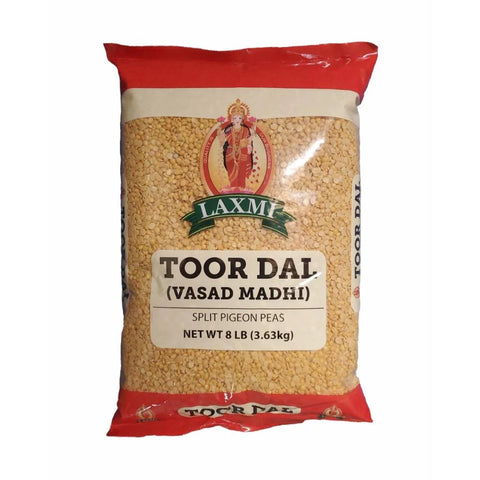 Laxmi Toor Daal 8Lb