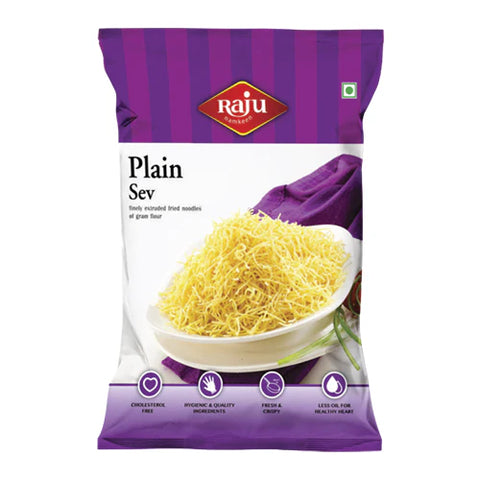 Raju Namkeen Plain Sev 400g