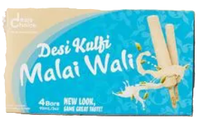 Desi Choice Malai Kulfi 4 Bars