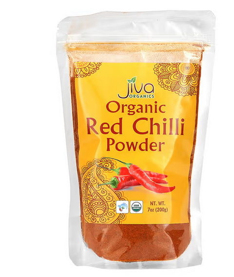 Jiva Organic Red Chili Powder 200g