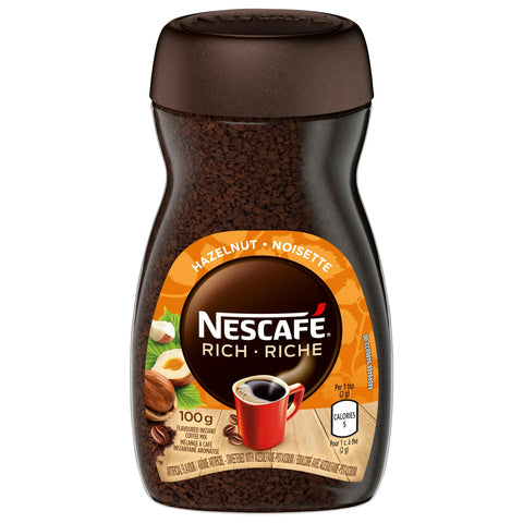 Nescafe Rich Hazelnut Instant Coffee 100g