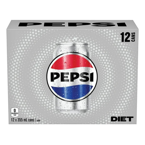 Diet Pepsi Cola (12 Pack) 12x355ml