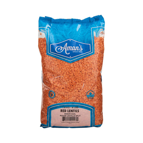 Aman's Red Lentil (Masal Dal) 4Lb