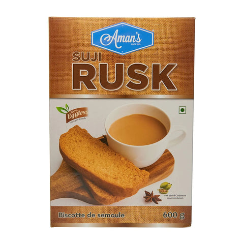 Aman's Suji Rusk 600G