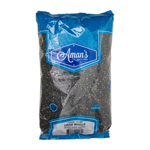 Aman's Urad Whole 4Lb