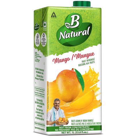 B Natural Mango Juice 1l