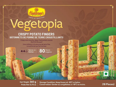 Haldiram's Crispy Potato Fingers 360g