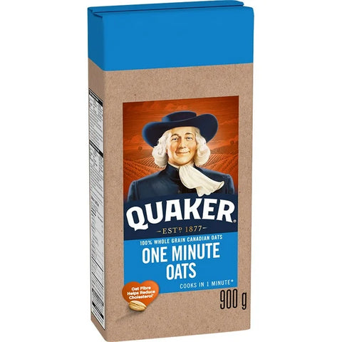 Quaker One Minute Oats 900g