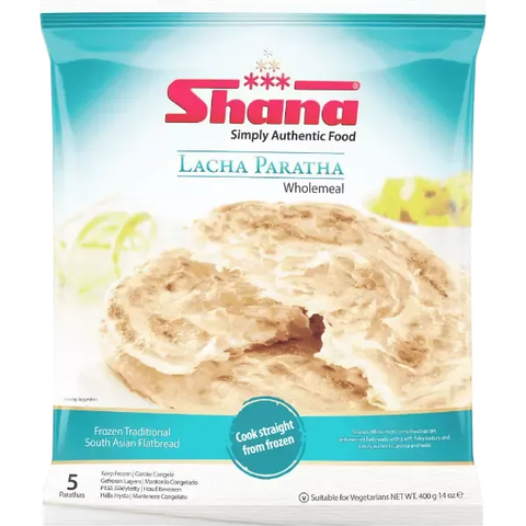 Shana Wholemeal Lacha Paratha 5Pcs