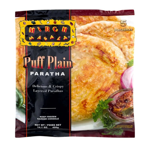 Mirch Masala Puff Plain Paratha 5pcs